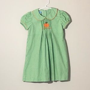 Fall smocked dress